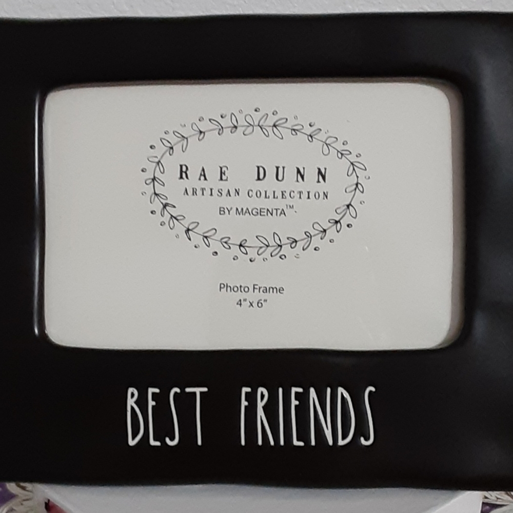 Rae Dunn Best Friends 4x6 picture frame.